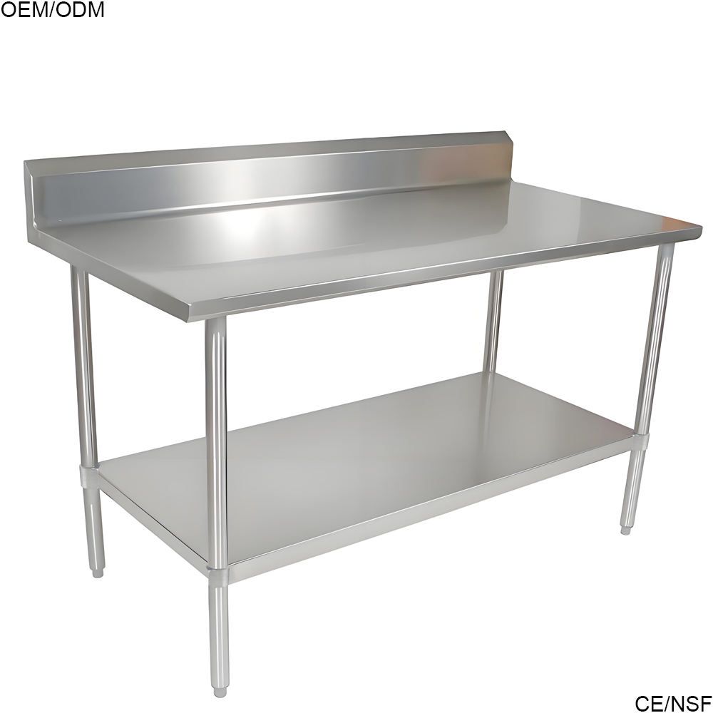 Custom Heavy-Duty Stainless Steel Workbench 3