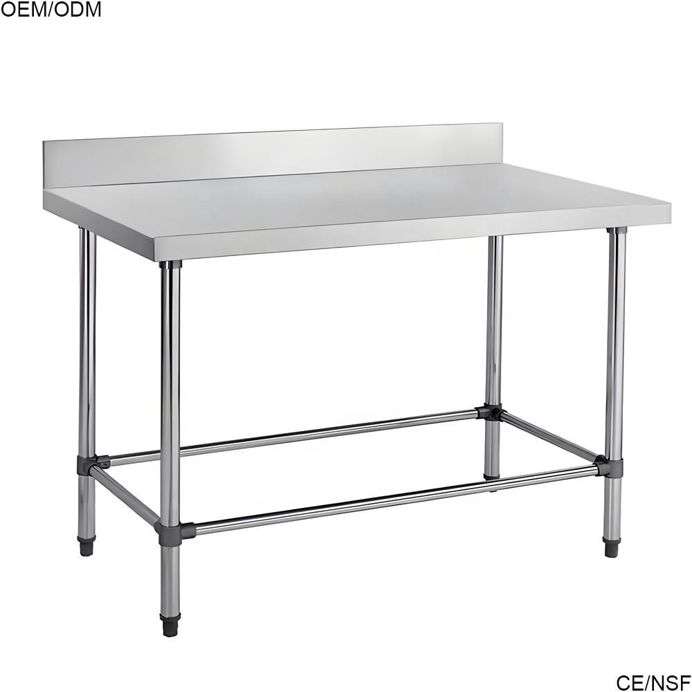 Custom Heavy-Duty Stainless Steel Workbench 5