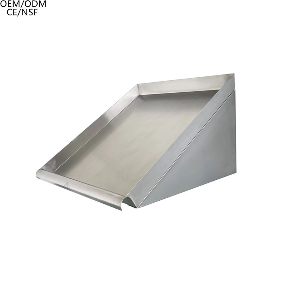 High-End Commercial Stainless Steel Wall-Mounted Tilt Rack 2