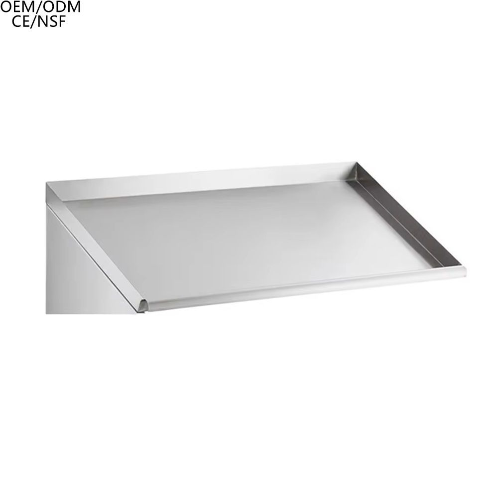 High-End Commercial Stainless Steel Wall-Mounted Tilt Rack 5