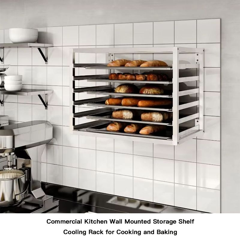 Wall-mounted Kitchen Cooling Rack