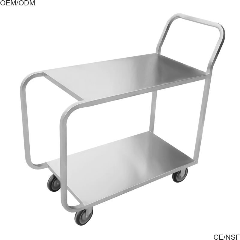Stainless Steel Three-Tier Trolley 5