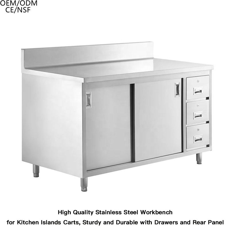 High-Quality Stainless Steel Workbench