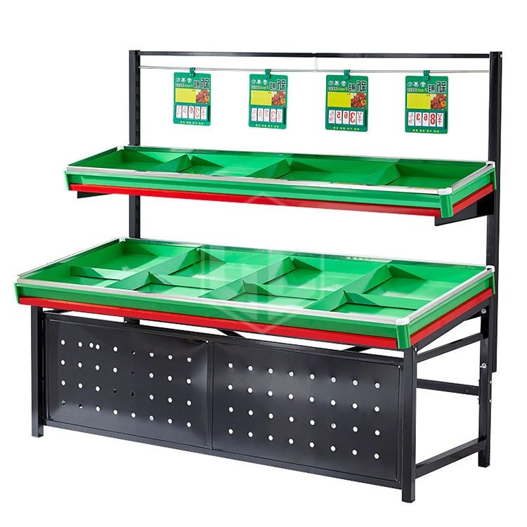 Multi-functional Vegetable and Fruit Display Rack