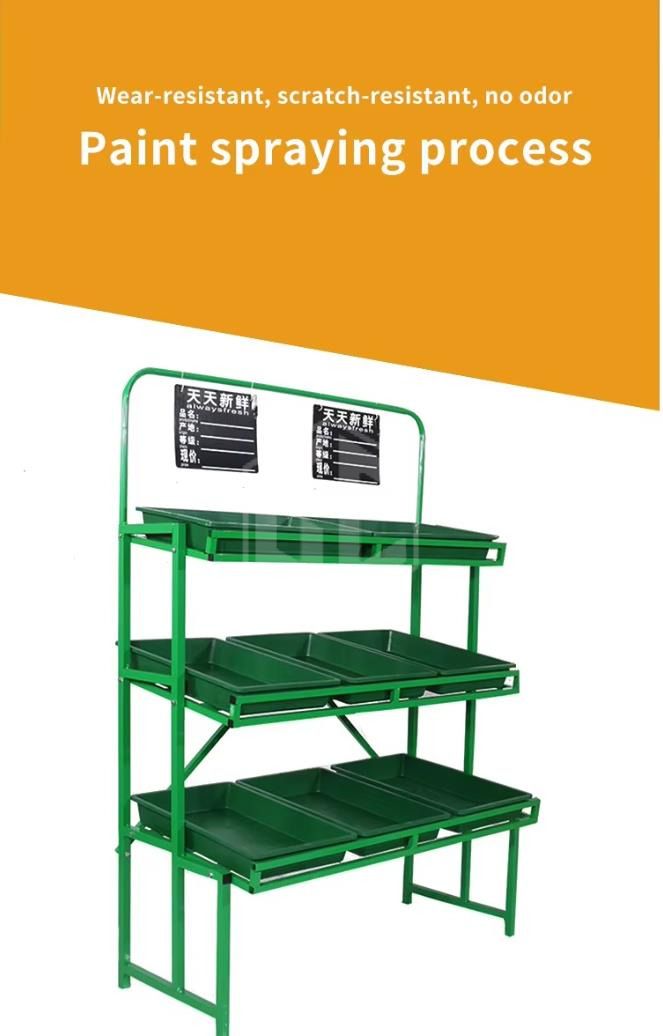 Multi-functional Vegetable and Fruit Display Rack 6