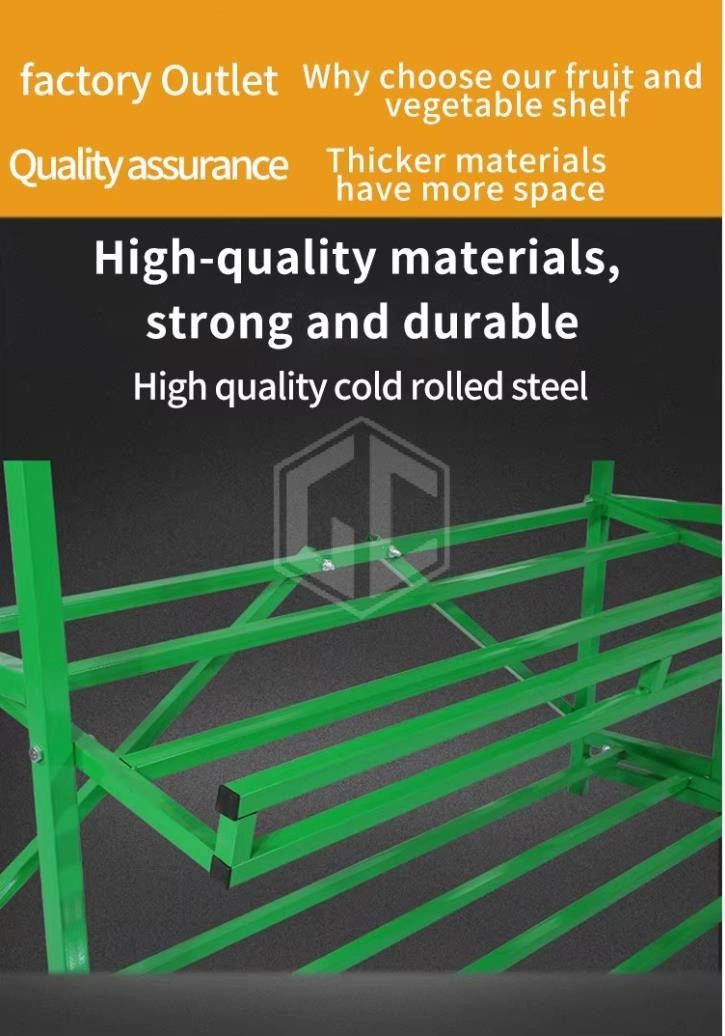 Multi-functional Vegetable and Fruit Display Rack 7