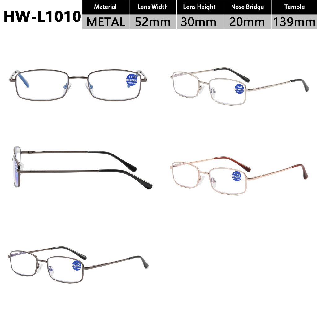 Fashion Metal Frame Glasses