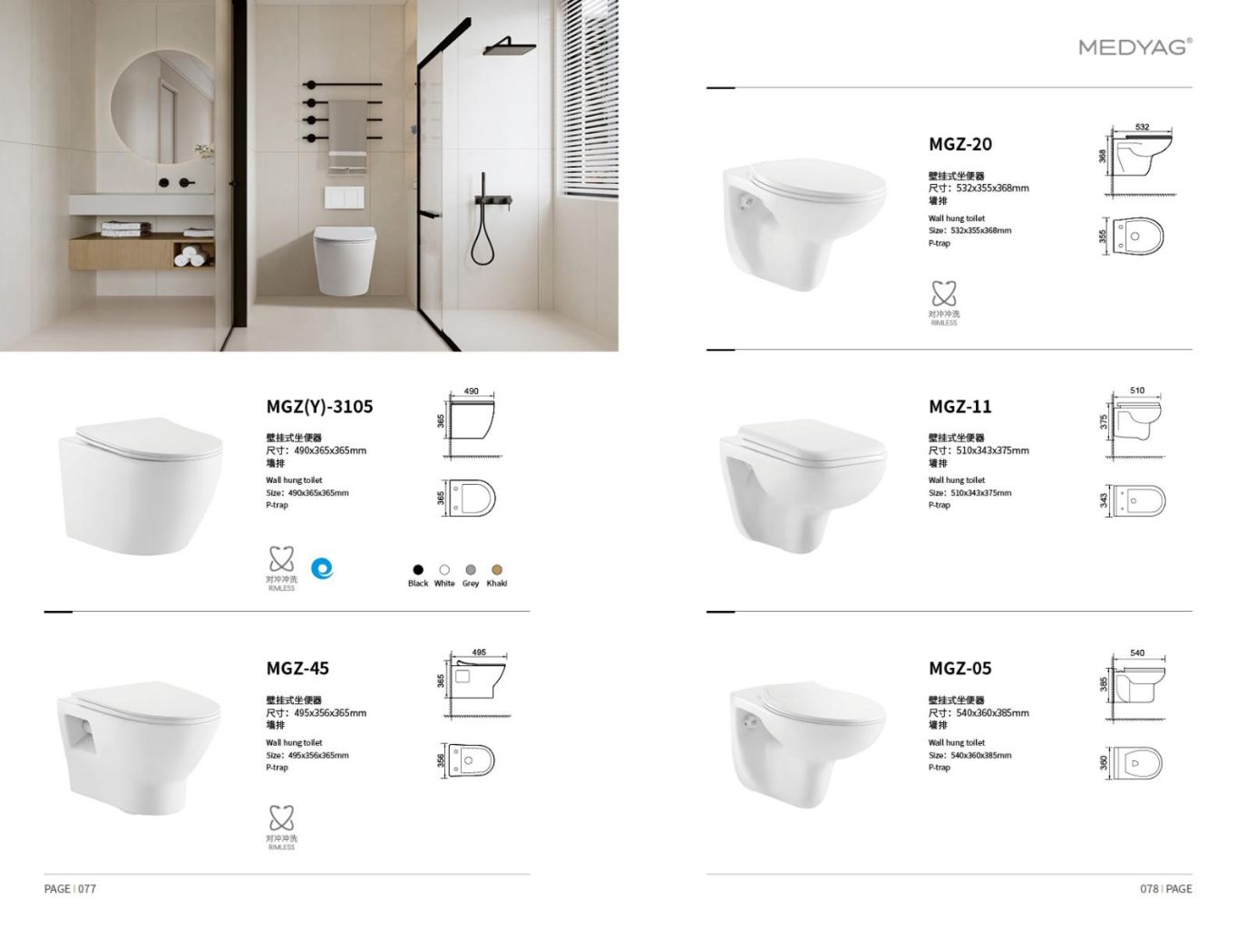 Wall-Mounted Toilet 3