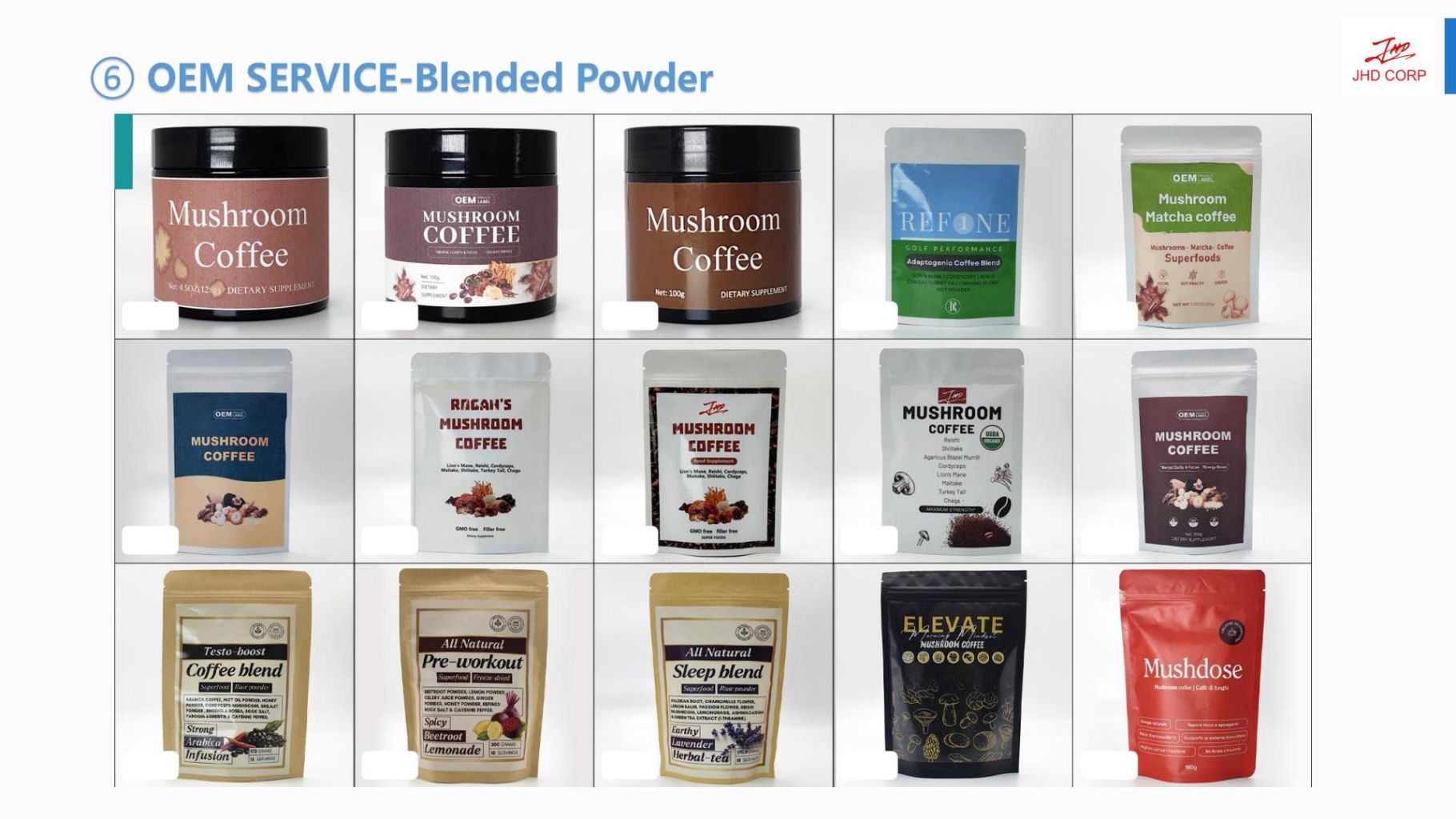 Mushroom Coffee Powder