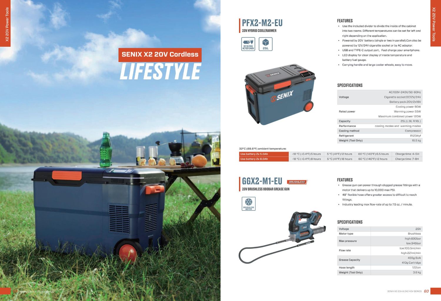 SENIX X2 20V Wireless Refrigerator