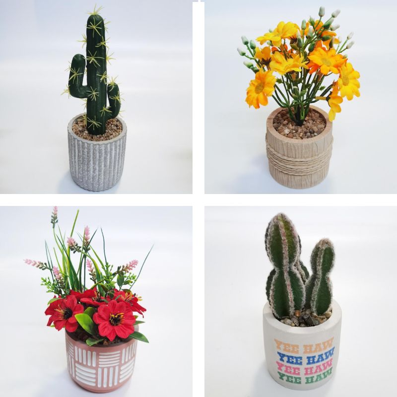 Diverse Simulation Potted Plants