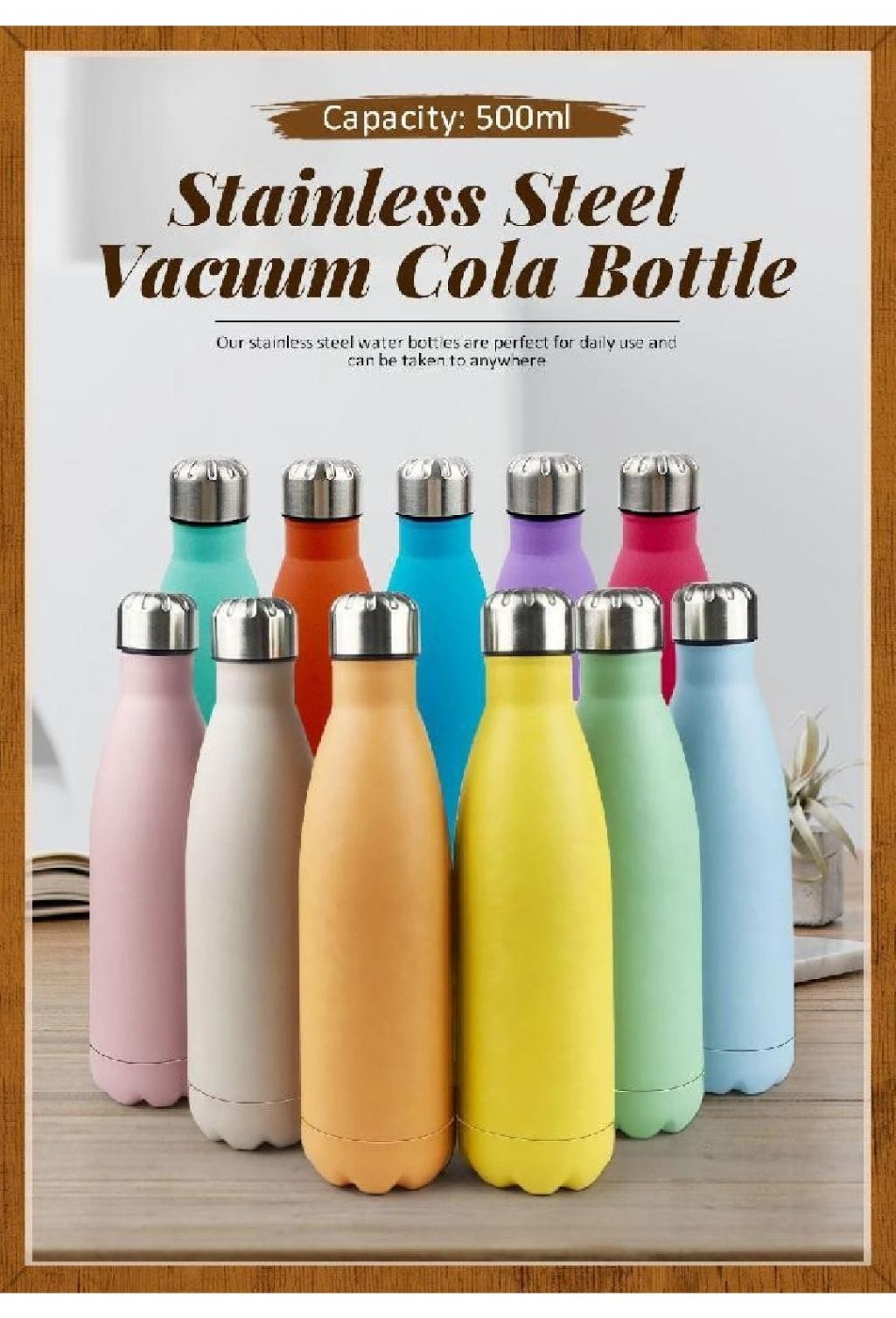 Stainless Steel Vacuum Water Bottle