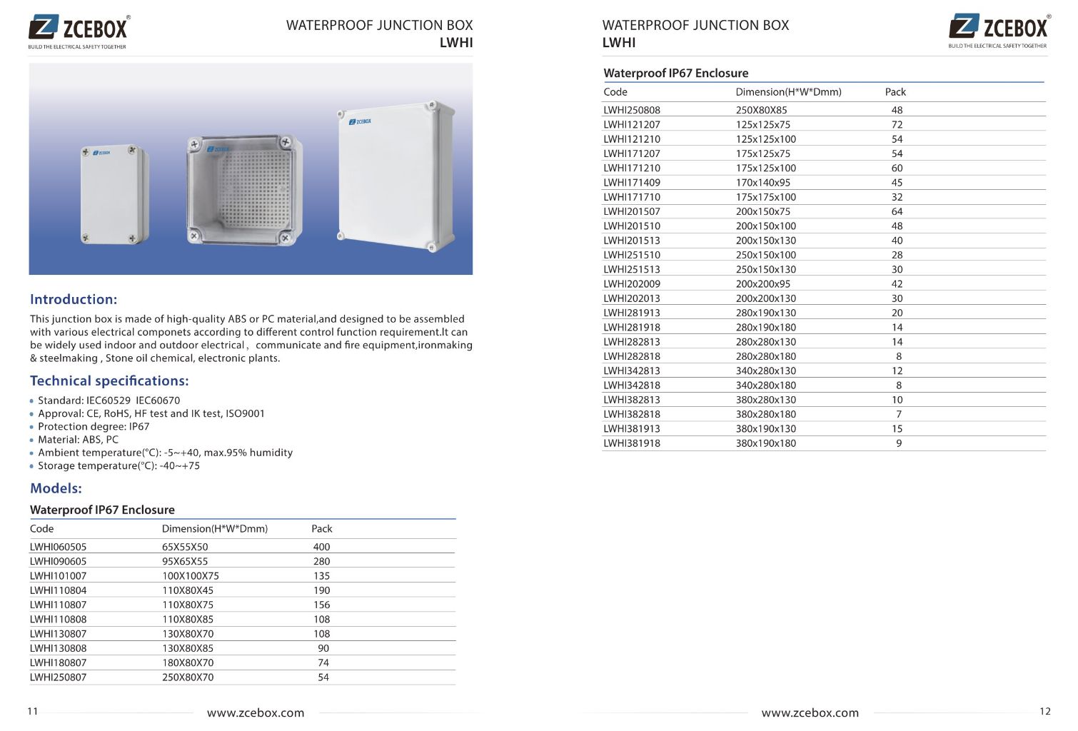 Waterproof Junction Box