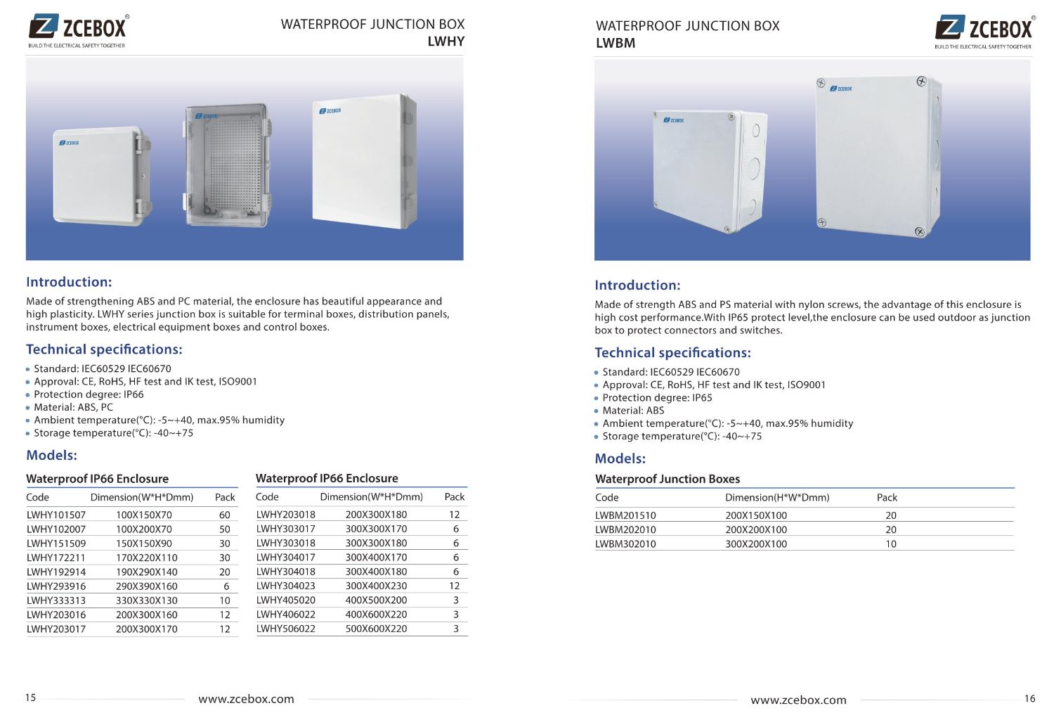 Waterproof Junction Box