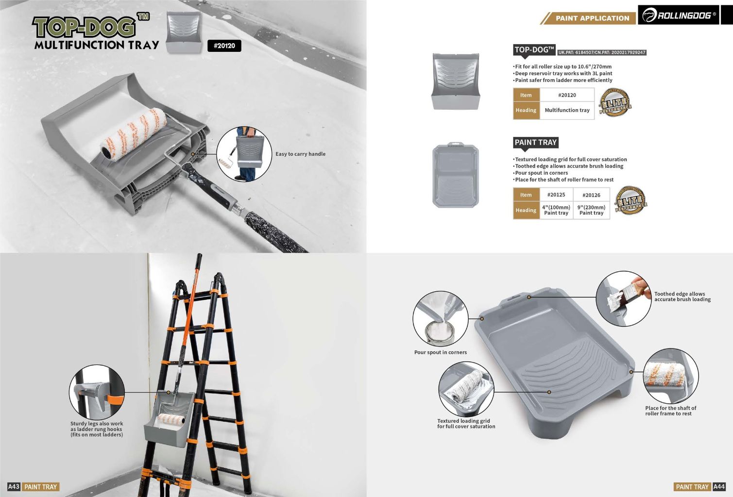 Multifunctional Paint Tray
