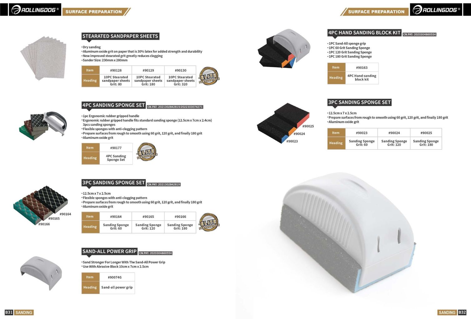 SURFEX Internal Corner Sander Set 4