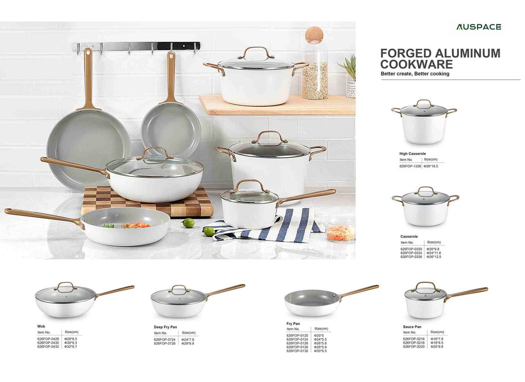 Cast Aluminum Cookware Set 6
