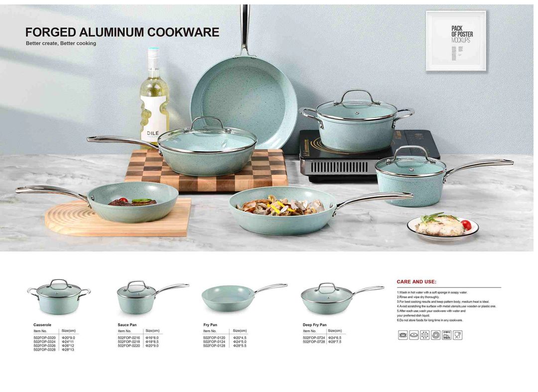 PFAS-Free Cast Iron Series Frying Pan 4