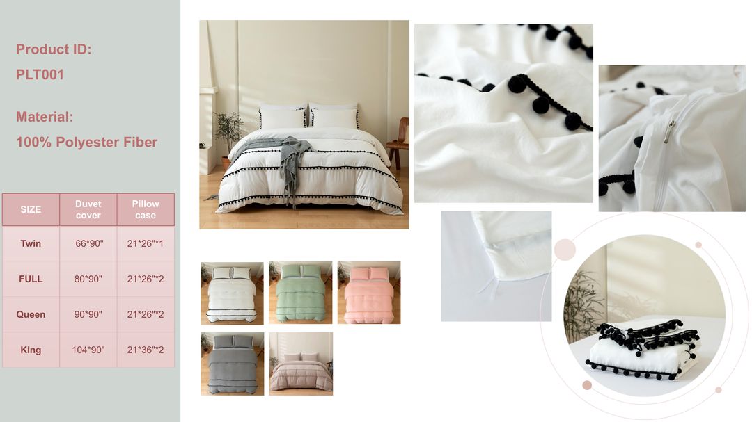 Fashion Polka Dot Bedding Set