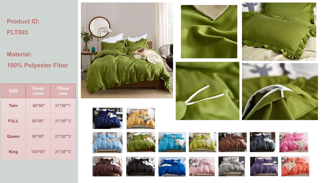 100% Polyester Bedding Set