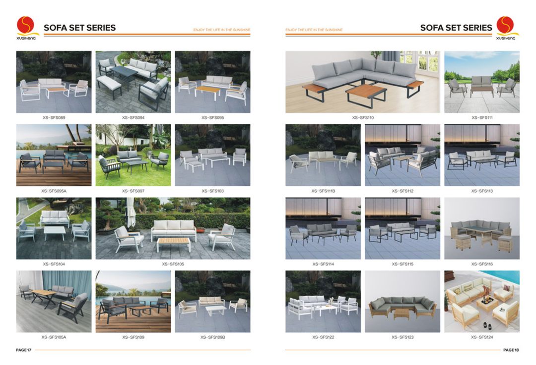 Modern Outdoor Sofa Set