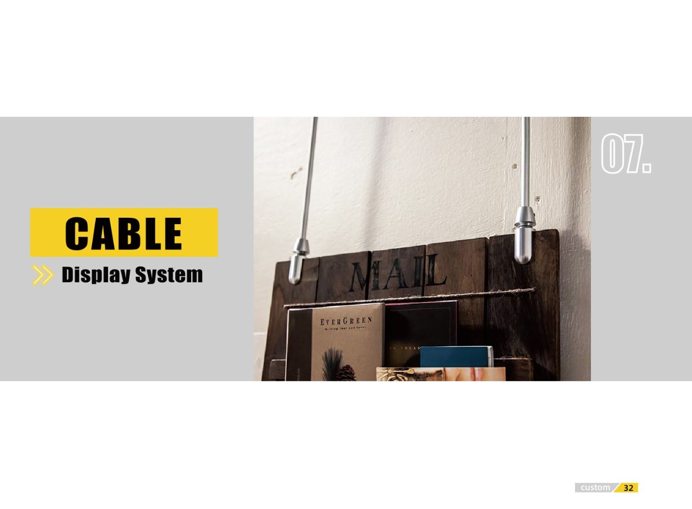 Creative Hanging Display System