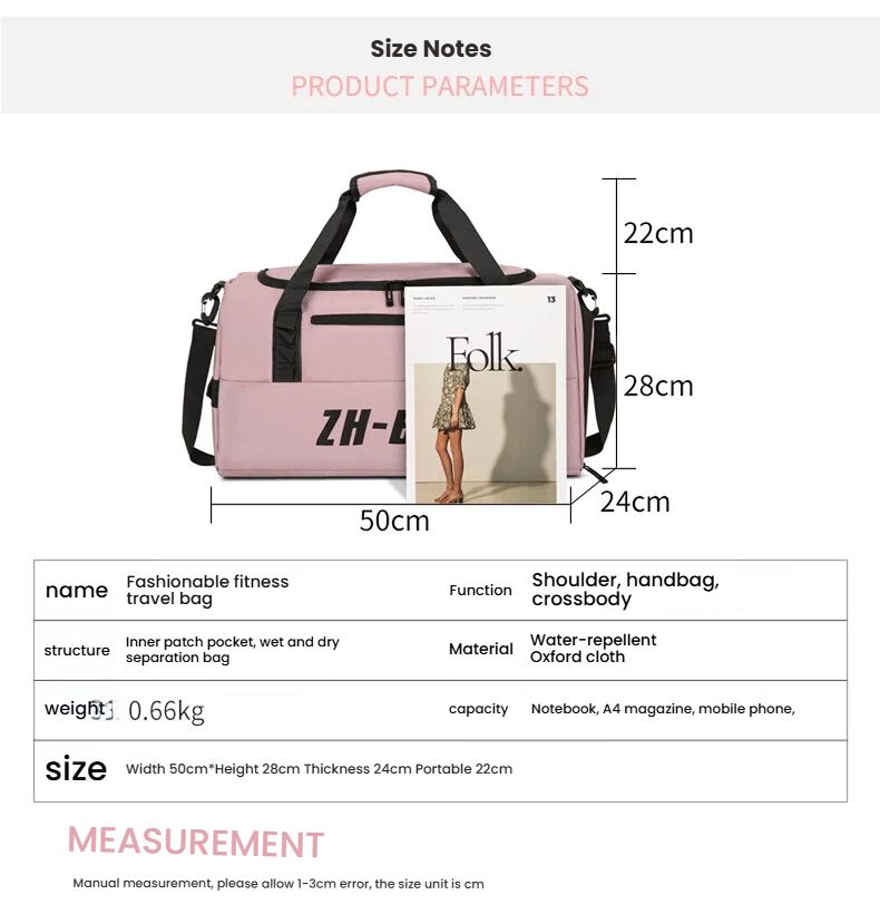 Lightweight Casual Fitness Bag 4