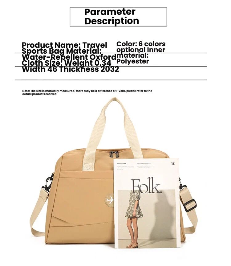 Lightweight Travel Tote Bag 2