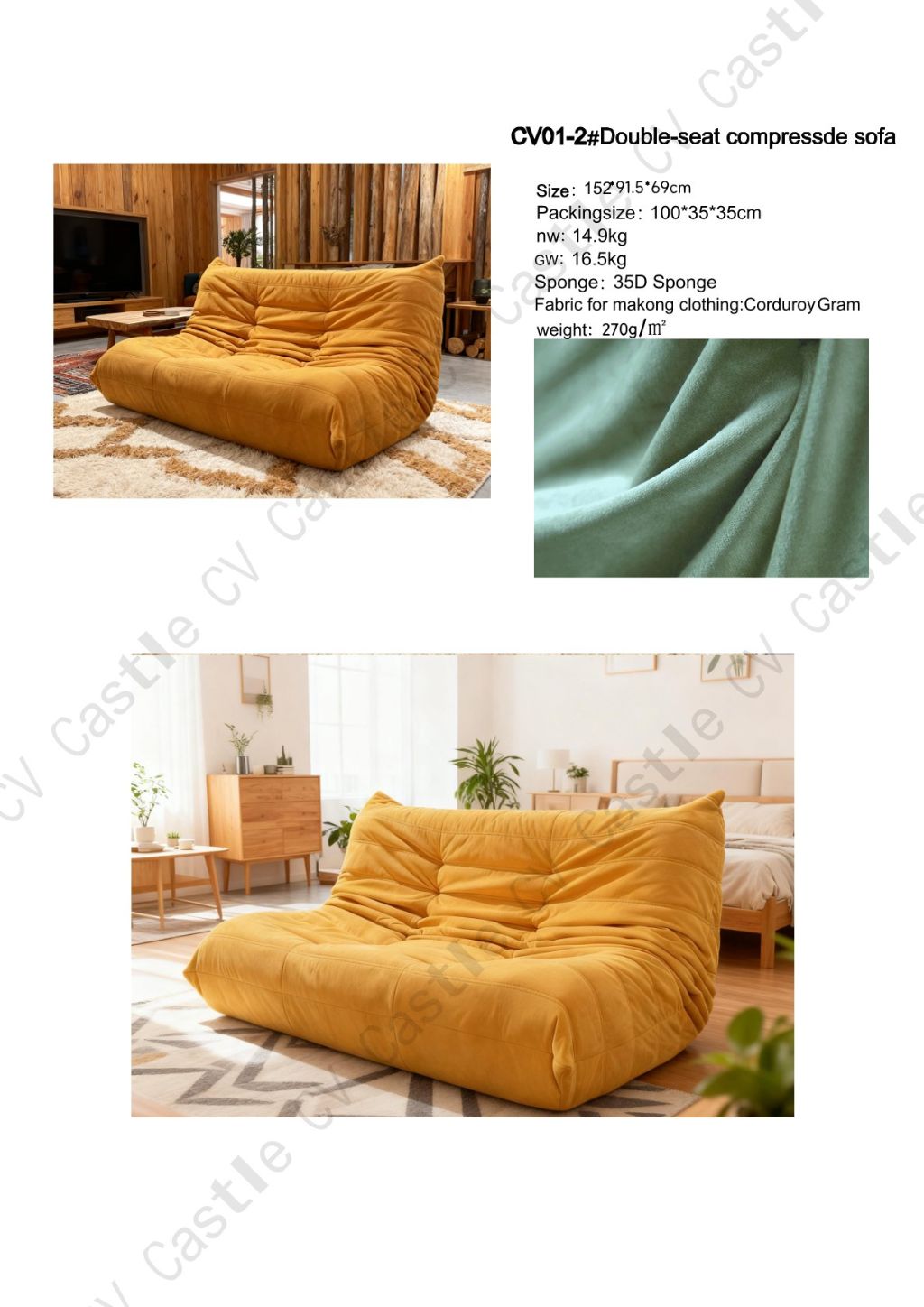 Compressed Sofa 2