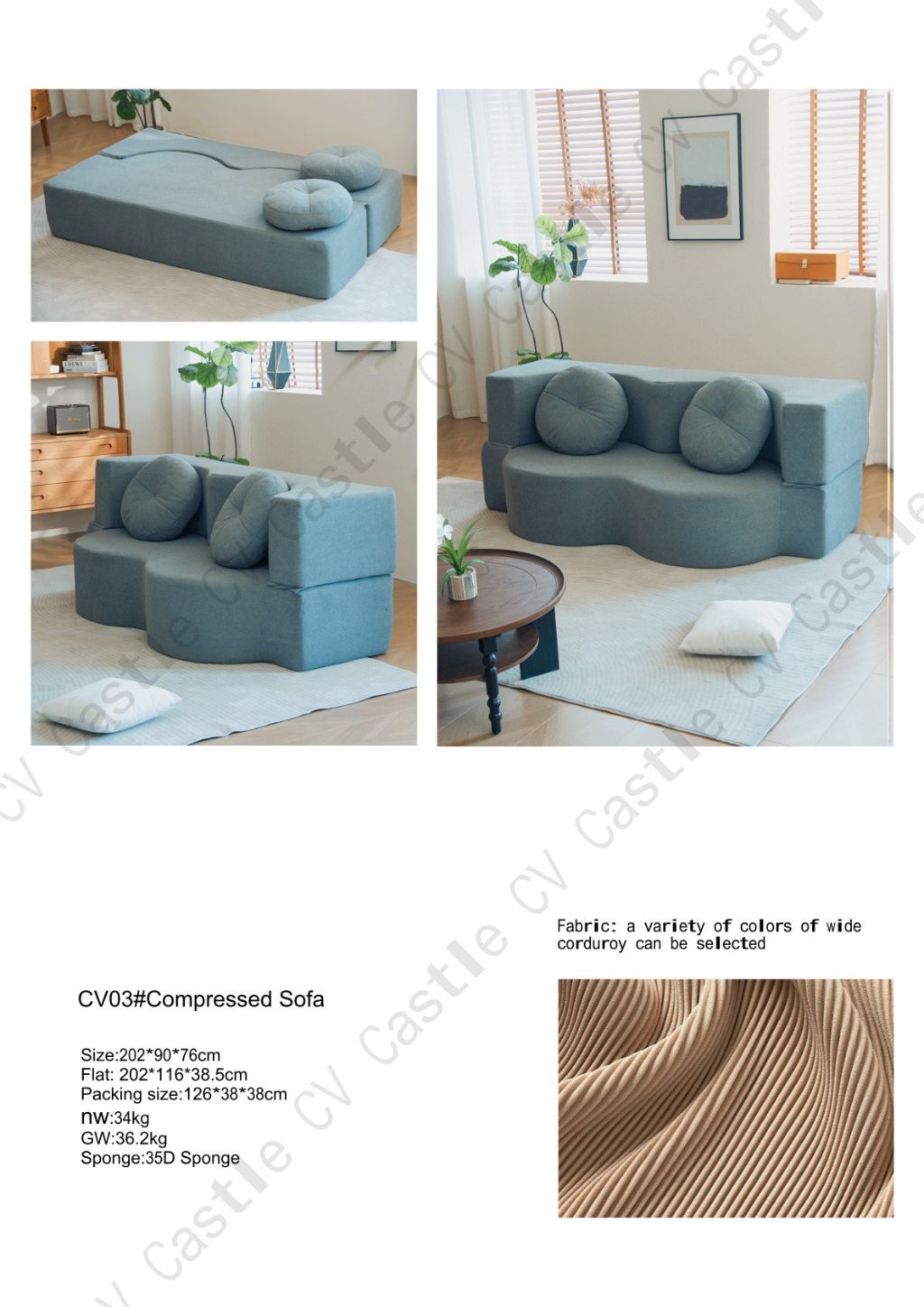 Compressed Sofa 5