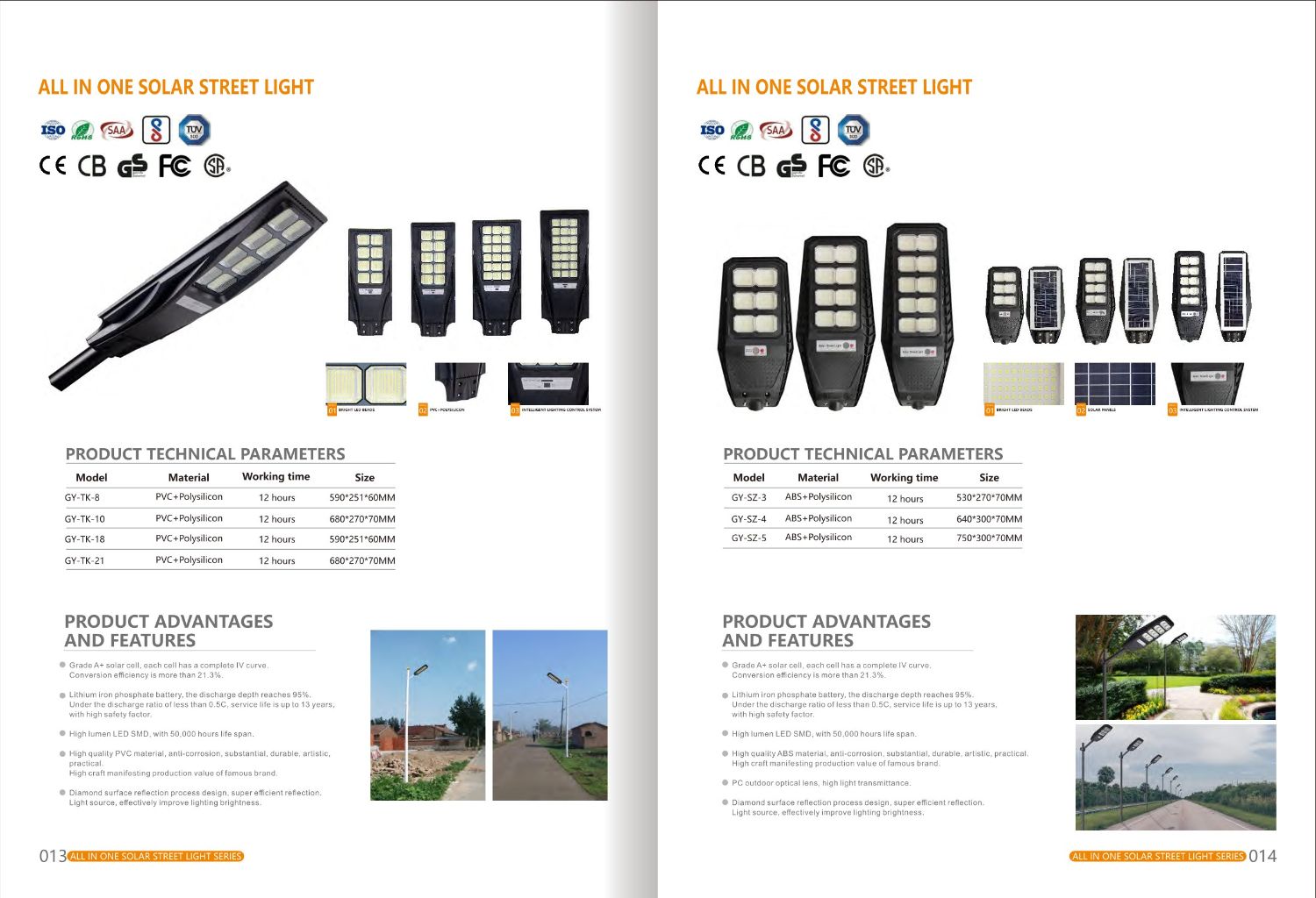 Integrated Solar Street Light 9