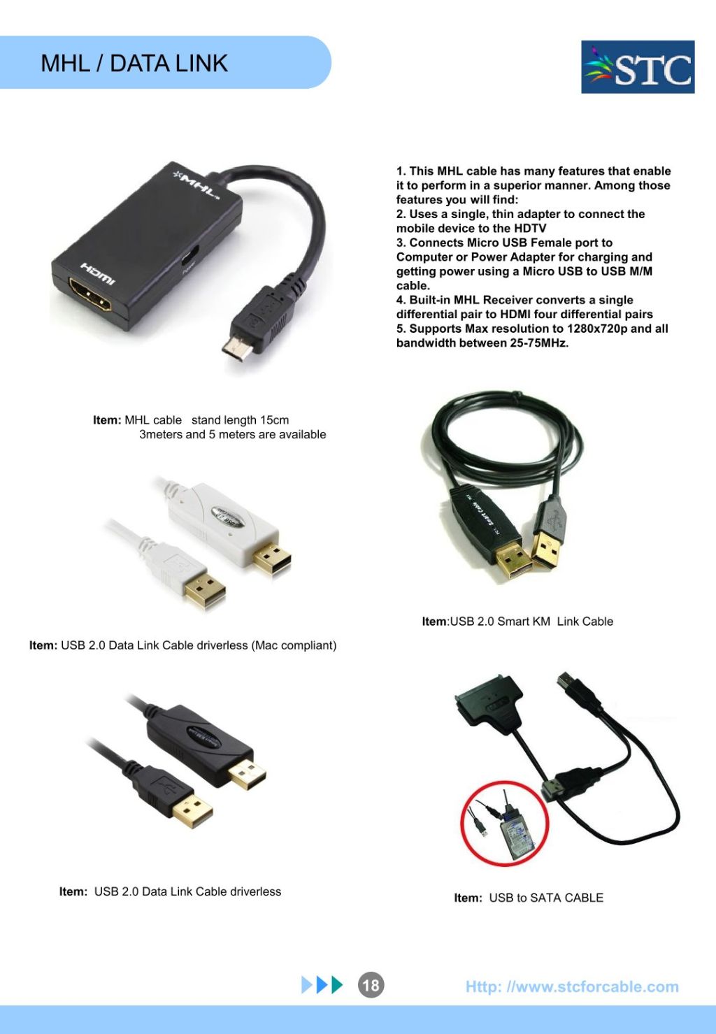 MHL to HDMI Adapter