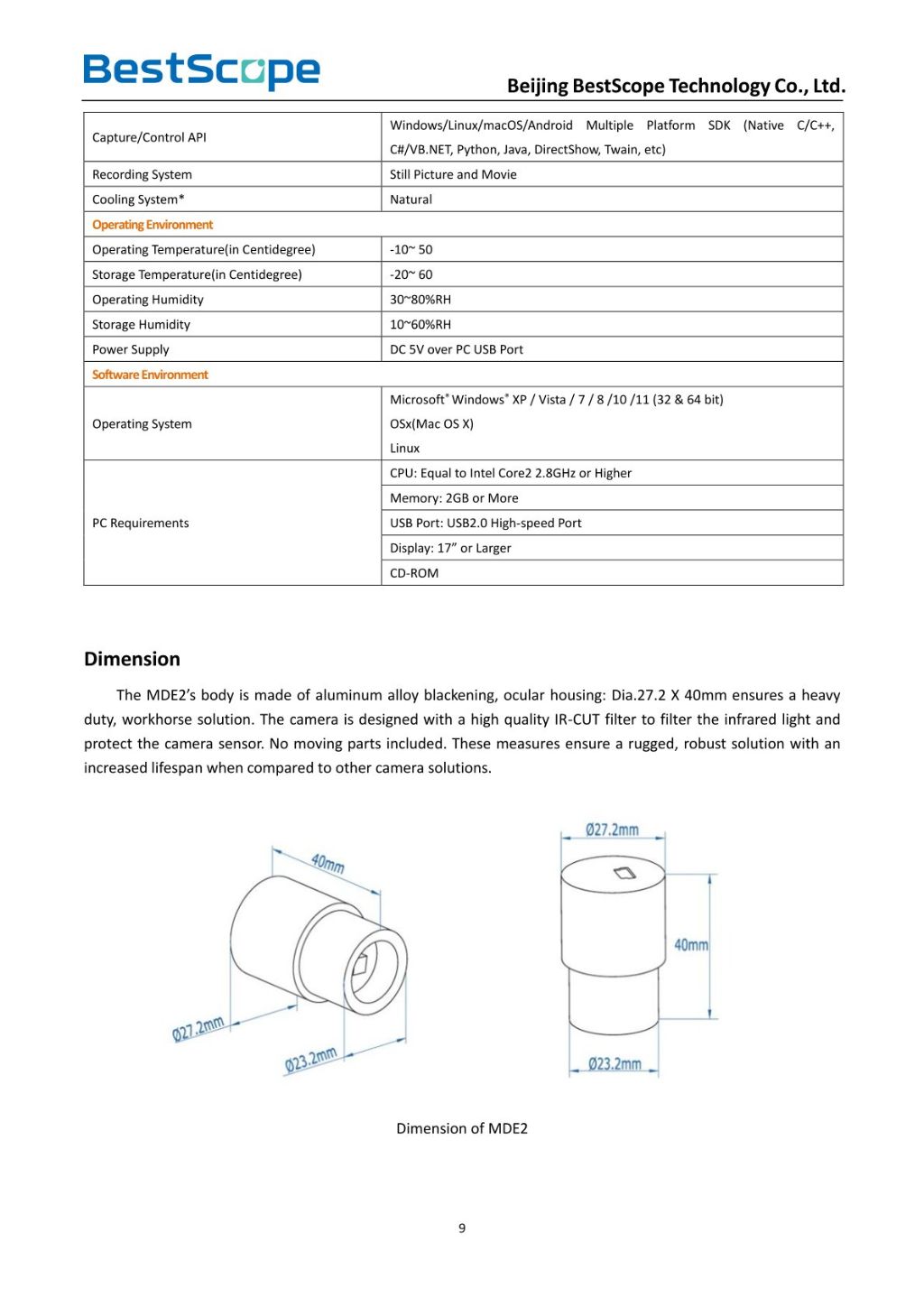 CMOS Digital Eyepiece Camera 3