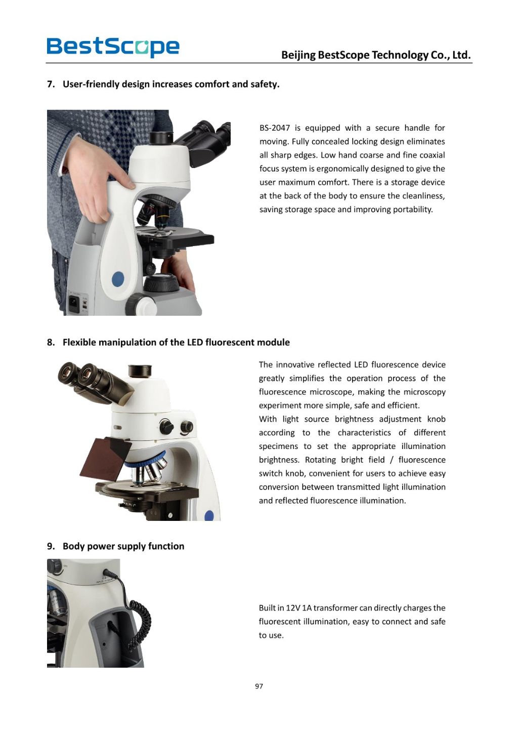 BS-2047 Biological Microscope 4