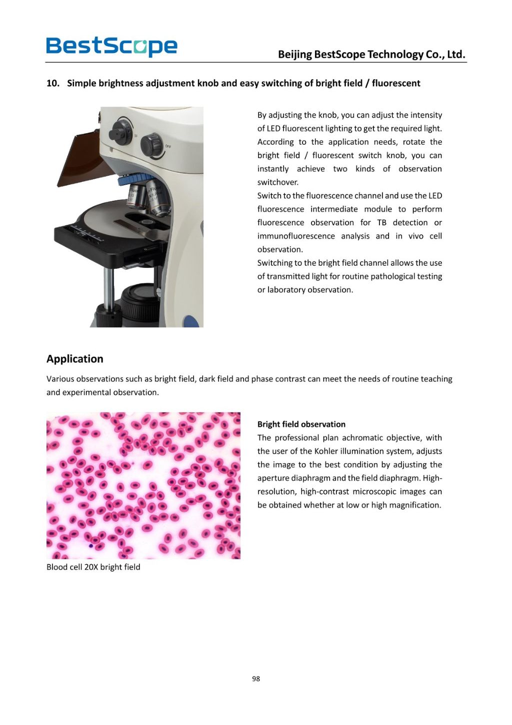 BS-2047 Biological Microscope 5