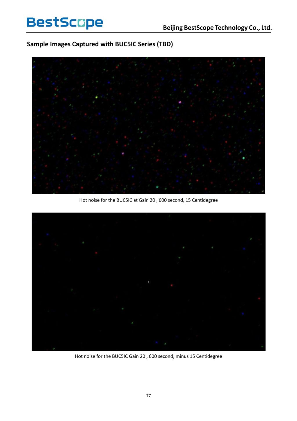 BUC5IC Series TE-Cooling M52/C Interface USB3.0 CMOS Camera 6