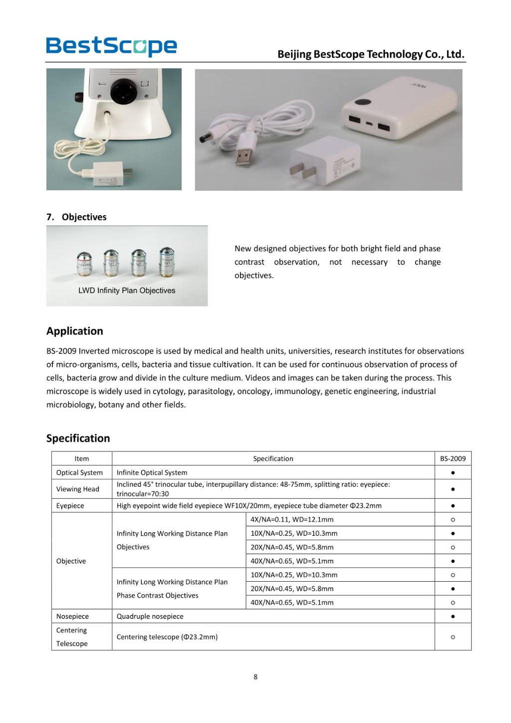 BS-2009 Biological Microscope 3