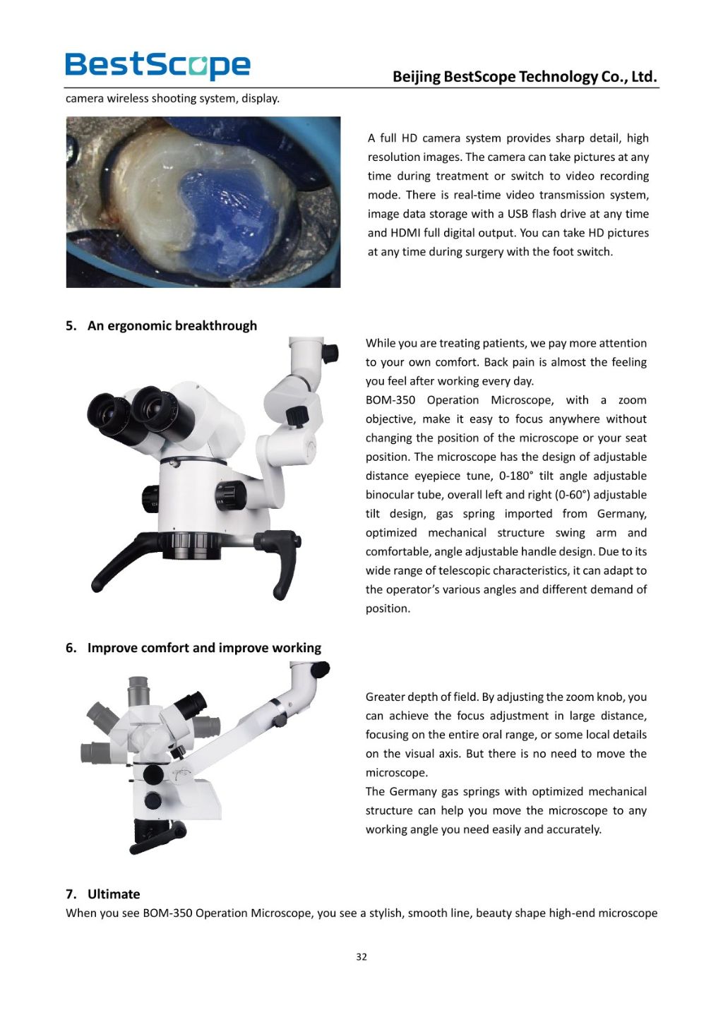 BOM-350 Dental Surgical Microscope 3