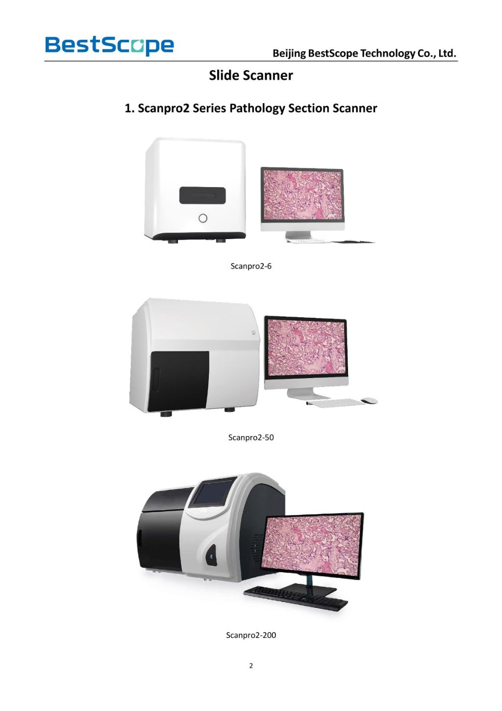 High-Performance Pathology Slide Scanner