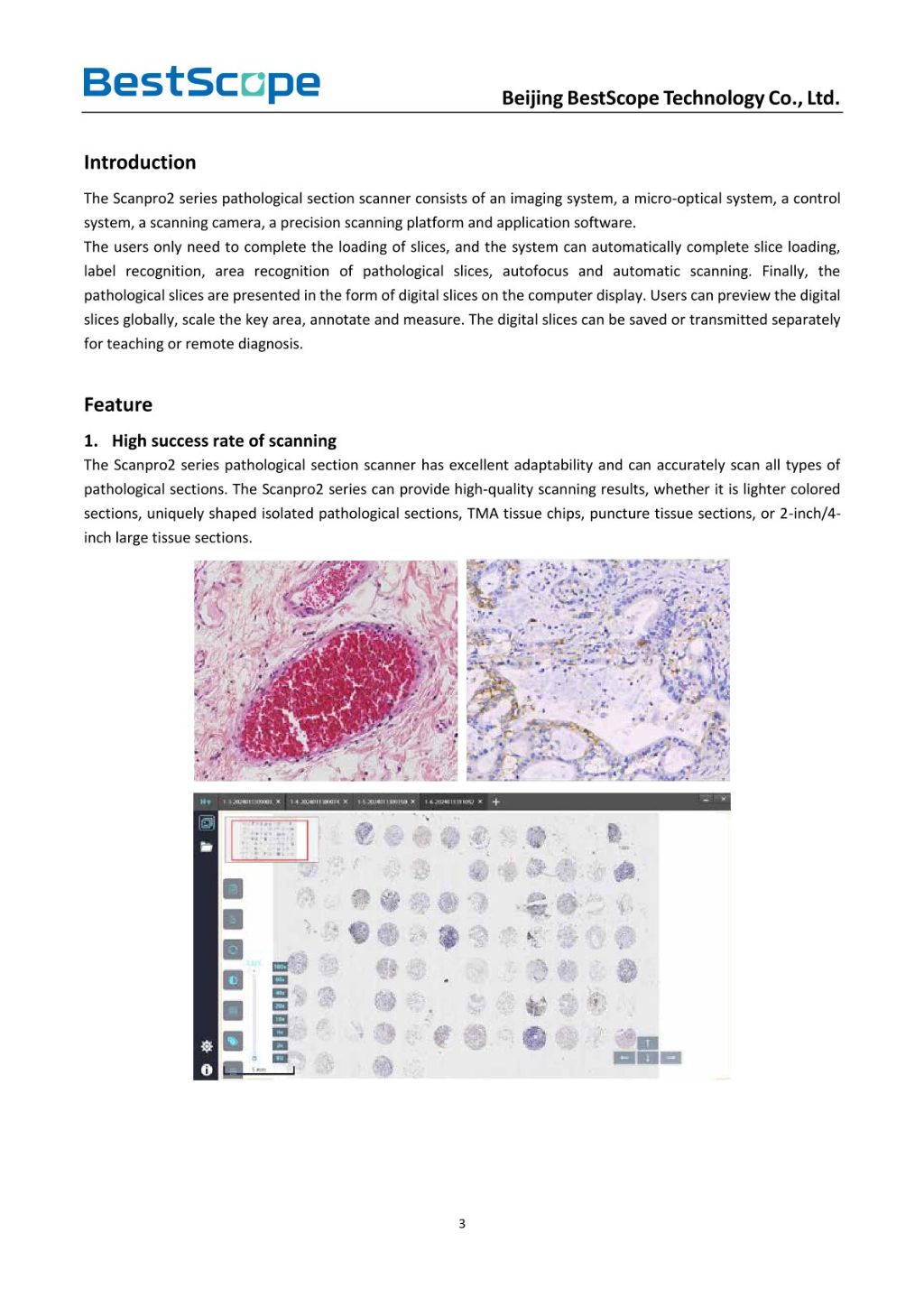 High-Performance Pathology Slide Scanner 2