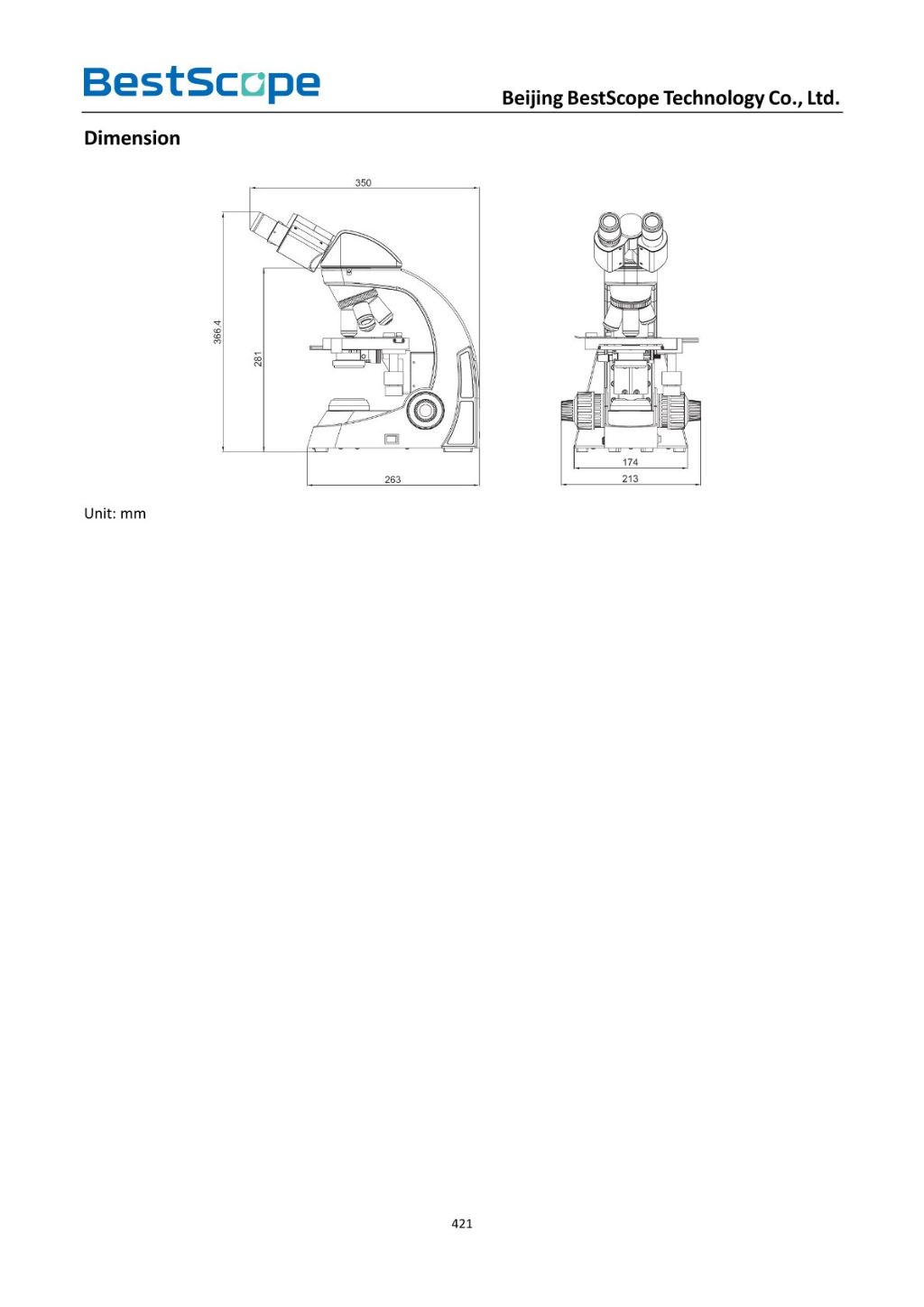 BLMS-227 Digital Biological Microscope 4