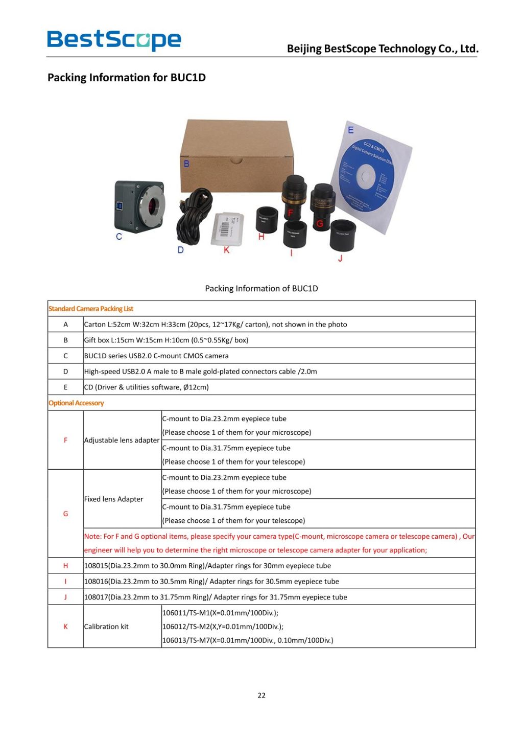 USB2.0 CMOS Microscope Digital Camera 4