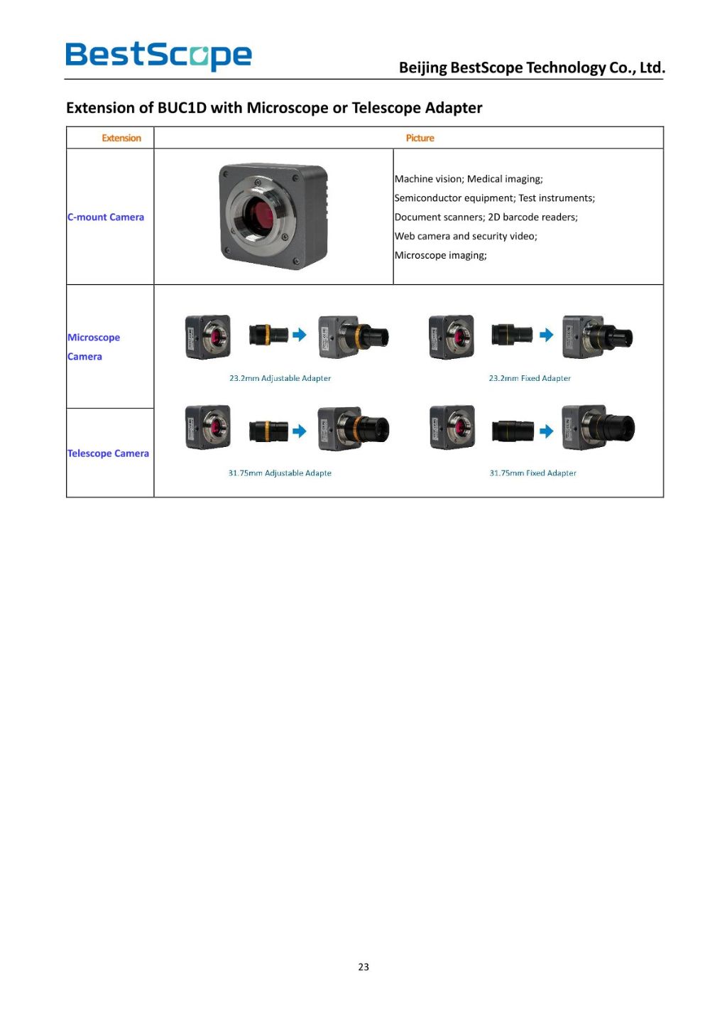 USB2.0 CMOS Microscope Digital Camera 5
