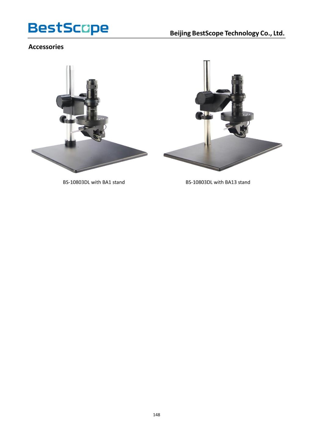 BS-10803DL 2D/3D Monocular Video Microscope 6
