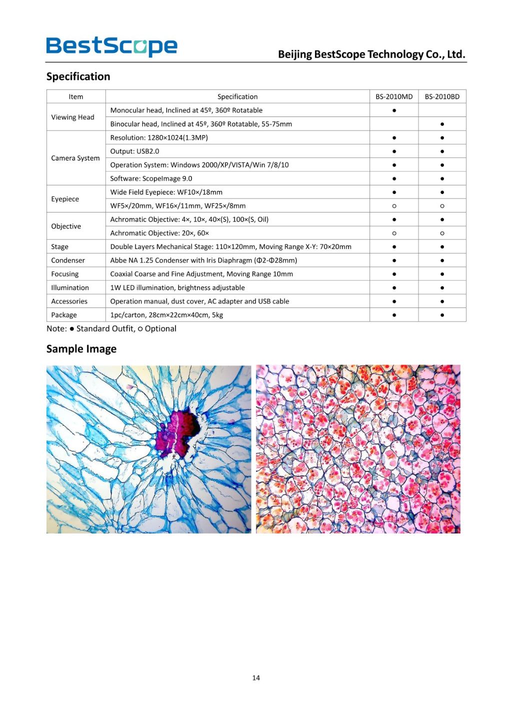 BS-2010MD/BD Digital Microscope 2