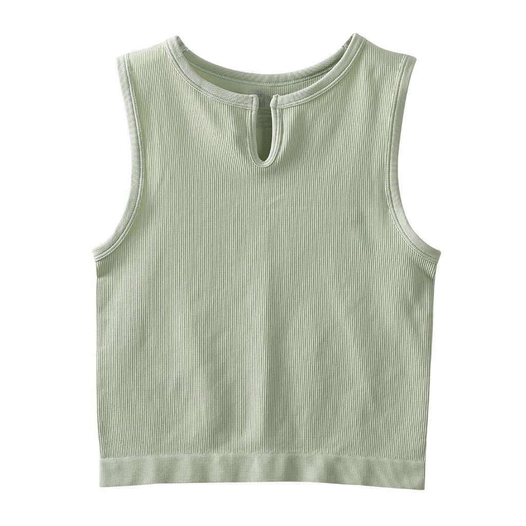 High-End Seamless Yellow Vest 2