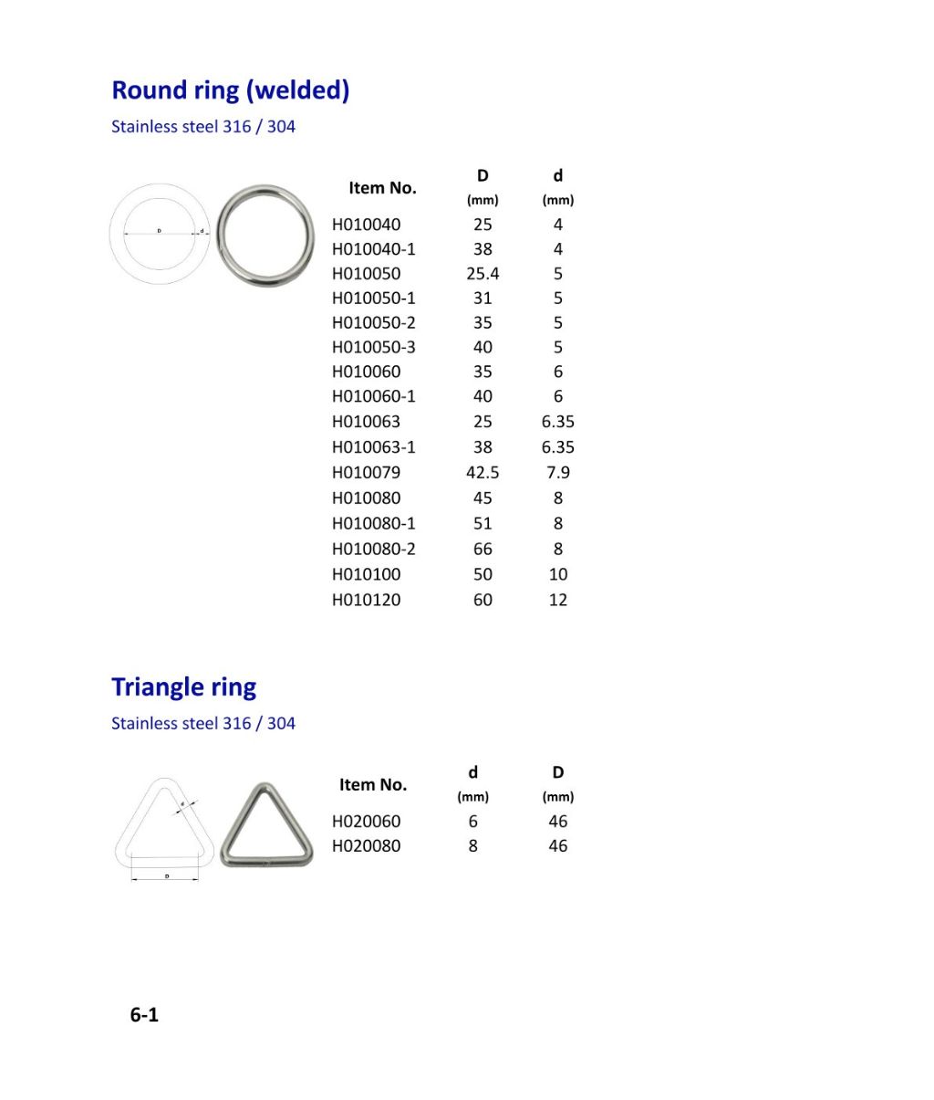 Stainless Steel Welding Ring