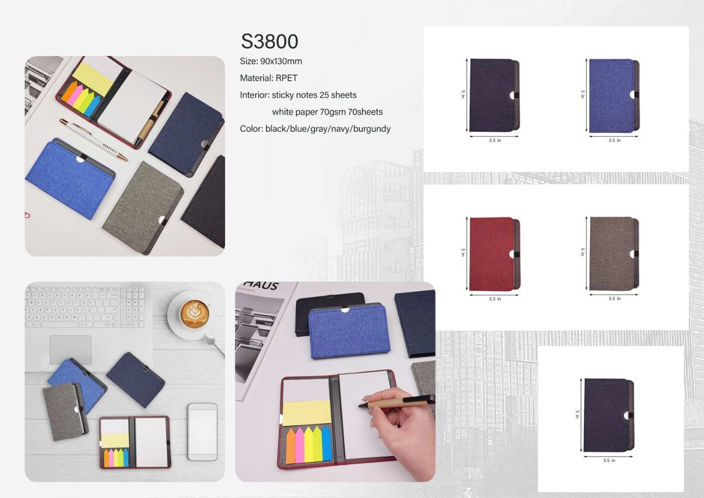 Multi-functional Notebook