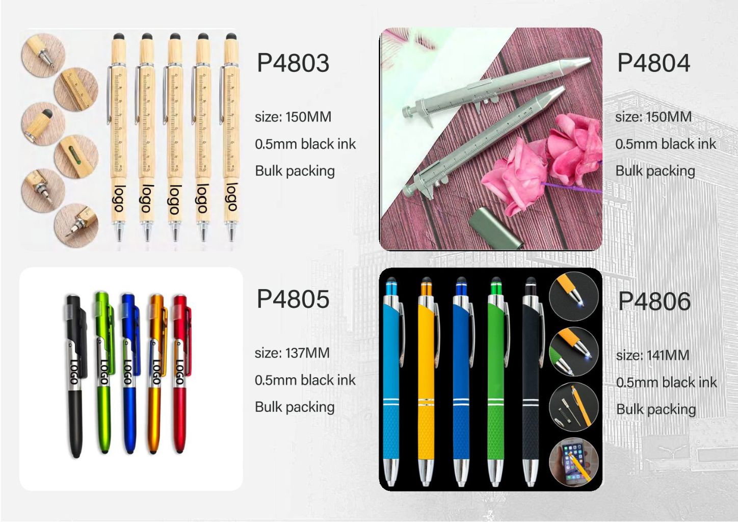 Multifunctional Ballpoint Pen Set 3