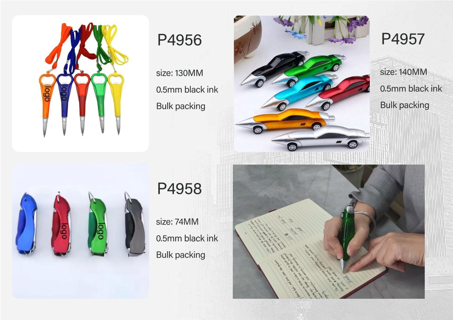 Multifunctional Ballpoint Pen Set 6